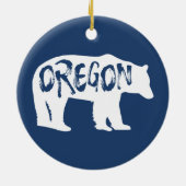 Oregon Beer Keramisch Ornament (Achterkant)