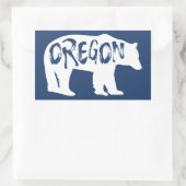 Oregon Beer Rechthoekige Sticker (Tas)