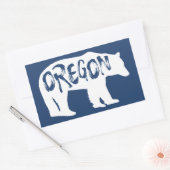 Oregon Beer Rechthoekige Sticker (Envelop)