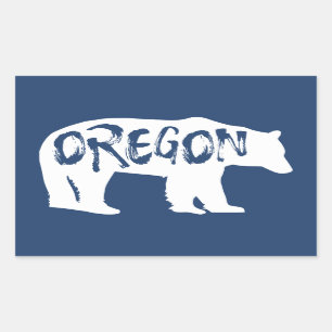 Oregon Beer Rechthoekige Sticker