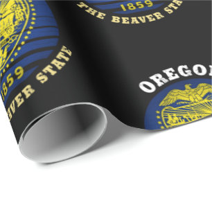 OREGON BEVER STAATSVLAG CADEAUPAPIER