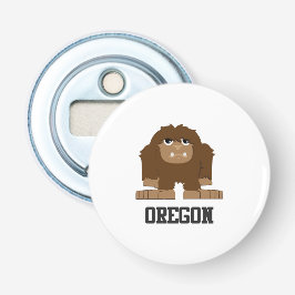 Oregon Bigfoot Button Flesopener