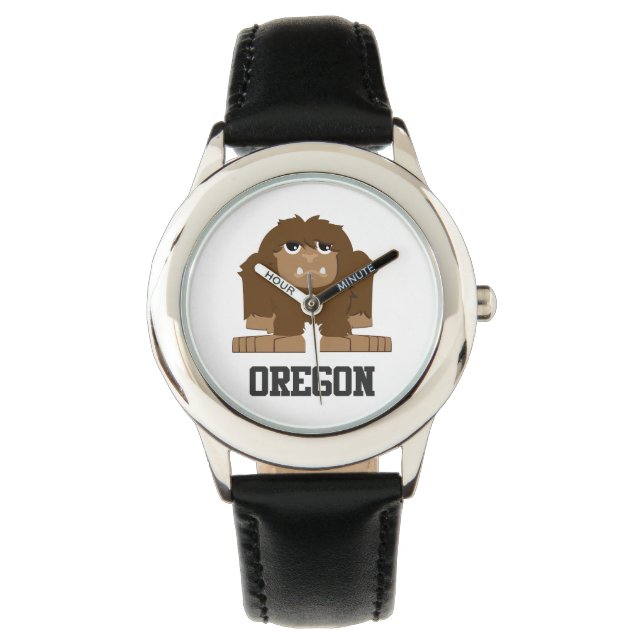 Oregon Bigfoot Horloge (Voorkant)