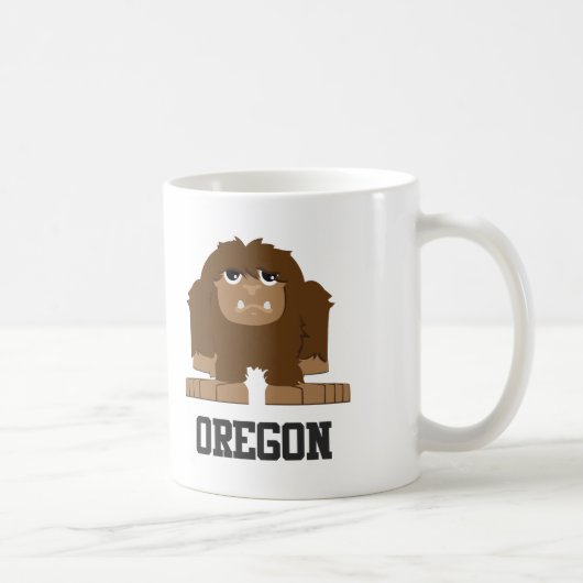 Oregon Bigfoot Koffiemok (Rechts)