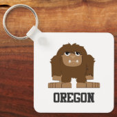 Oregon Bigfoot Sleutelhanger (Voorkant)