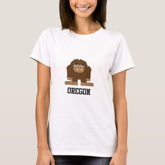 Oregon Bigfoot T-shirt (Voorkant)