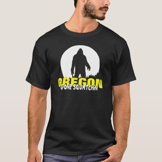 Oregon Bigfoot T Shirt (Voorkant)