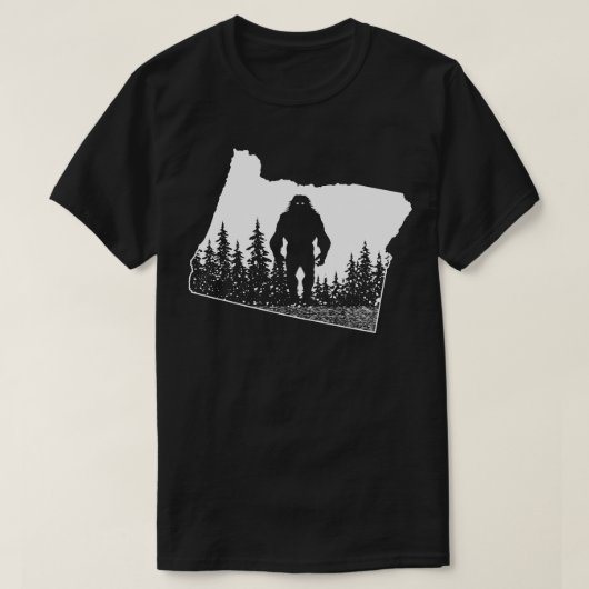 Oregon Bigfoot T-shirt (Design voorkant)