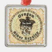 Oregon Biker  Metalen Ornament (Voorkant)