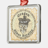 Oregon Biker  Metalen Ornament (Links)