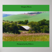 Oregon Boerderij Poster (Voorkant)