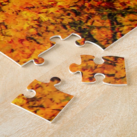 Oregon Bridge.Kerstgroeten Legpuzzel (Zijkant)