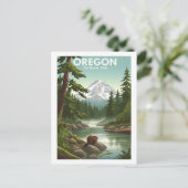 Oregon Briefkaart (Staand voorkant)