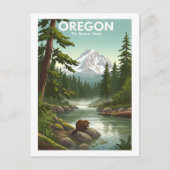 Oregon Briefkaart (Voorkant)
