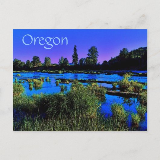 Oregon Briefkaart (Voorkant)