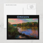 Oregon Briefkaart (Voorkant / Achterkant)