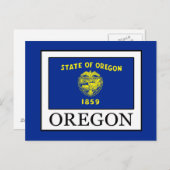 Oregon Briefkaart (Voorkant / Achterkant)