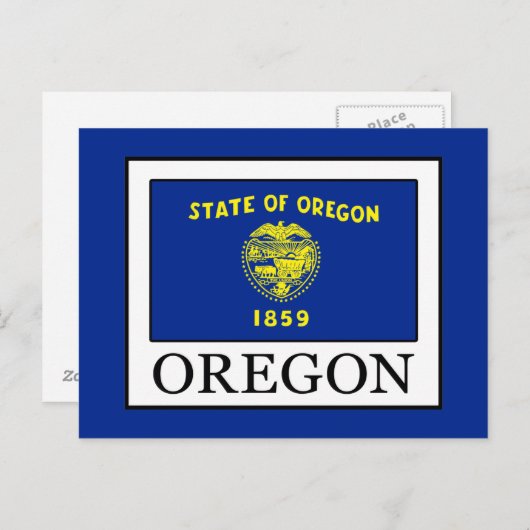 Oregon Briefkaart (Voorkant / Achterkant)