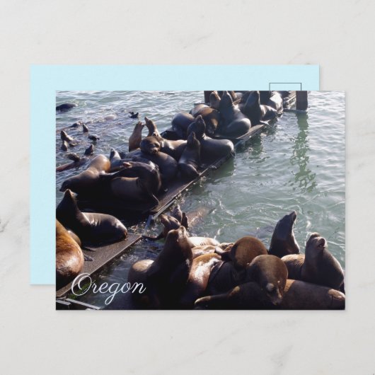 Oregon Briefkaart (Voorkant / Achterkant)