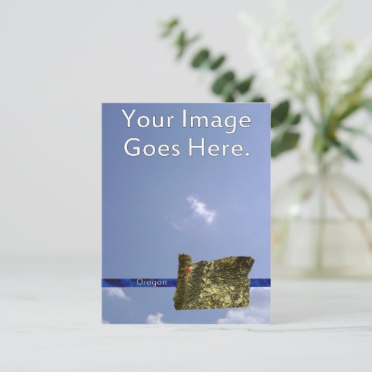 Oregon Briefkaart (Staand voorkant)
