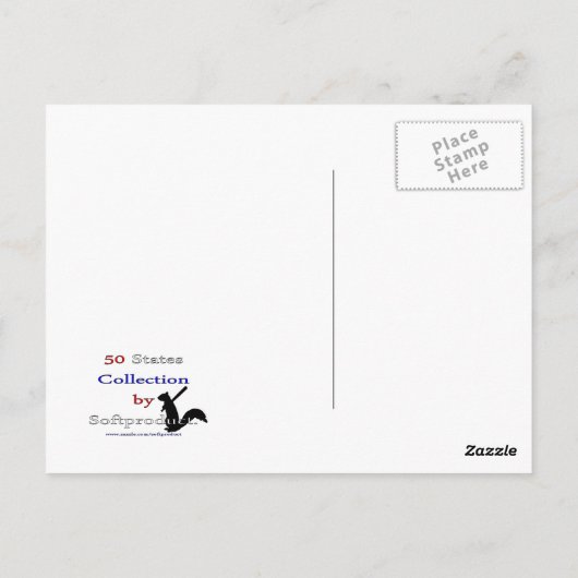 Oregon Briefkaart (Achterkant)