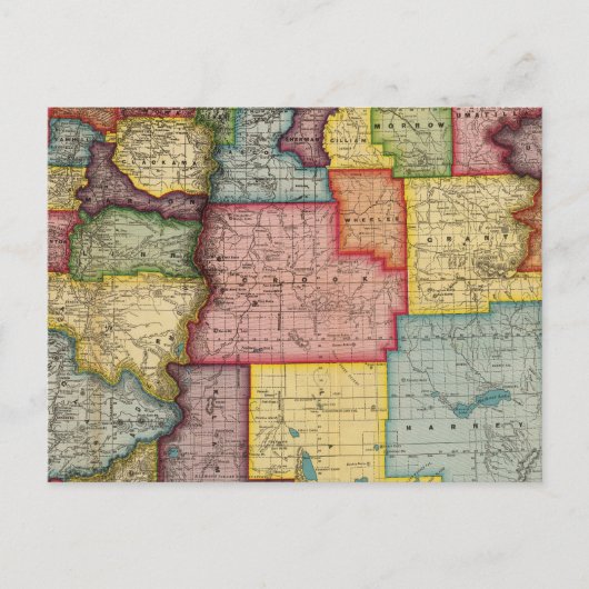 Oregon Briefkaart (Voorkant)