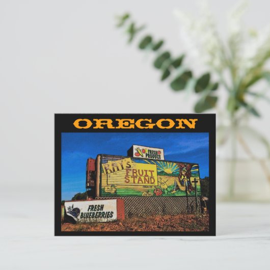 Oregon Briefkaart (Staand voorkant)