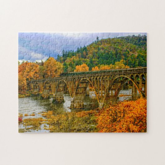 Oregon Brug Legpuzzel (Horizontaal)