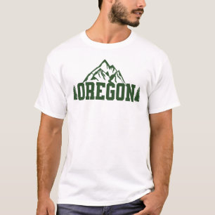 Oregon, Buiten, Oregonian, Boom, Berg T-shirt