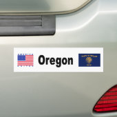 Oregon Bumpersticker (Op auto)