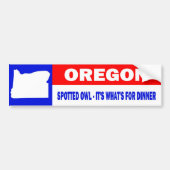 OREGON BUMPERSTICKER (Voorkant)