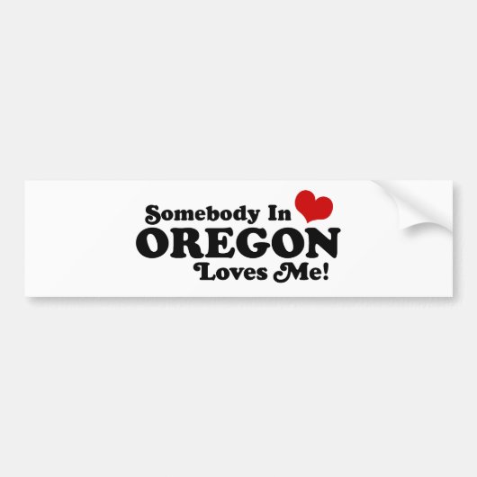 Oregon Bumpersticker (Voorkant)