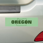 Oregon Bumpersticker (Op auto)