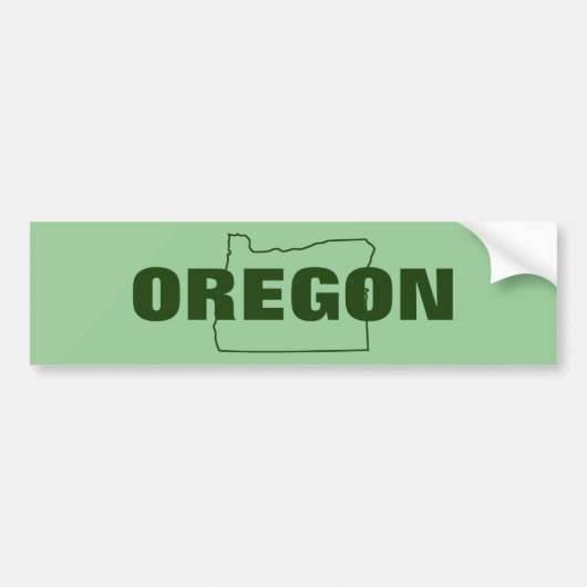 Oregon Bumpersticker (Voorkant)