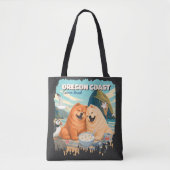OREGON • Cannon Beach Chow Tote Bag (Voorkant)