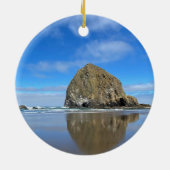 Oregon Cannon Beach Keramisch Ornament (Achterkant)