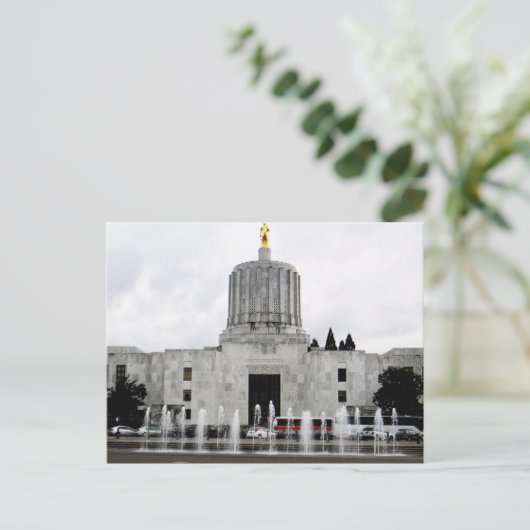 Oregon Capitol Briefkaart (Staand voorkant)