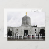 Oregon Capitol Briefkaart (Voorkant / Achterkant)