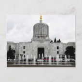 Oregon Capitol Briefkaart (Voorkant)