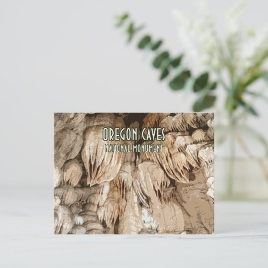 Oregon Caves Nationaal Monument Briefkaart (Staand voorkant)