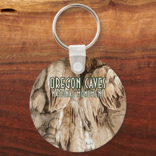 Oregon Caves Nationaal Monument Sleutelhanger (Voorkant)