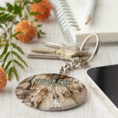 Oregon Caves Nationaal Monument Sleutelhanger (Zijkant)