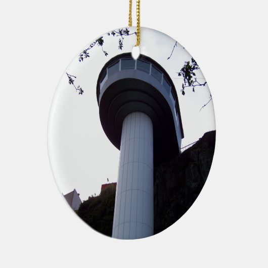 Oregon City Elevator Keramisch Ornament (Rechts)