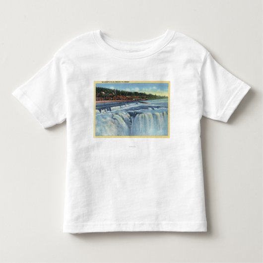 Oregon City, ORWillamette Herfsten ViewCity, OF Kinder Shirts (Voorkant)