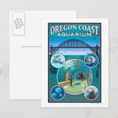 Oregon Coast Aquarium Briefkaart (Voorkant / Achterkant)