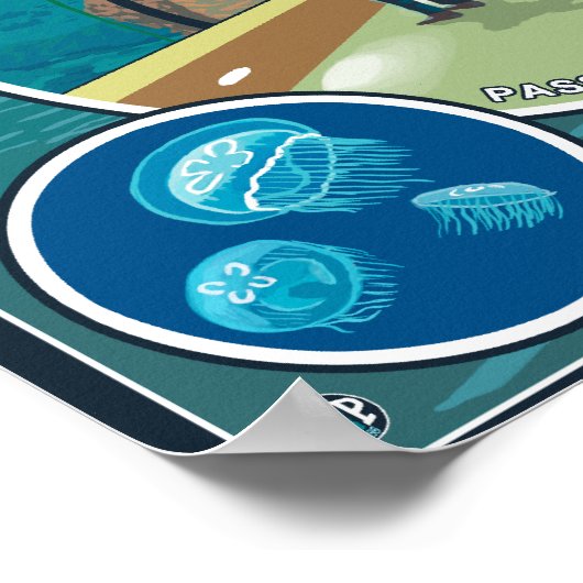 Oregon Coast Aquarium Poster (Hoek)