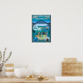 Oregon Coast Aquarium Poster (Keuken)