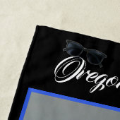 Oregon Coast Beach Towel Strandlaken (In situ)