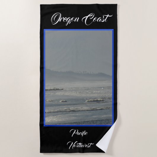 Oregon Coast Beach Towel Strandlaken (Voorkant)