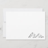 Oregon Coast Blank Hartelijk dank Bedankkaart (Achterkant)